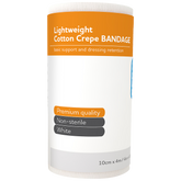 AEROCREPE Light Cotton Crepe Bandage 10cm x 4M Wrap/12